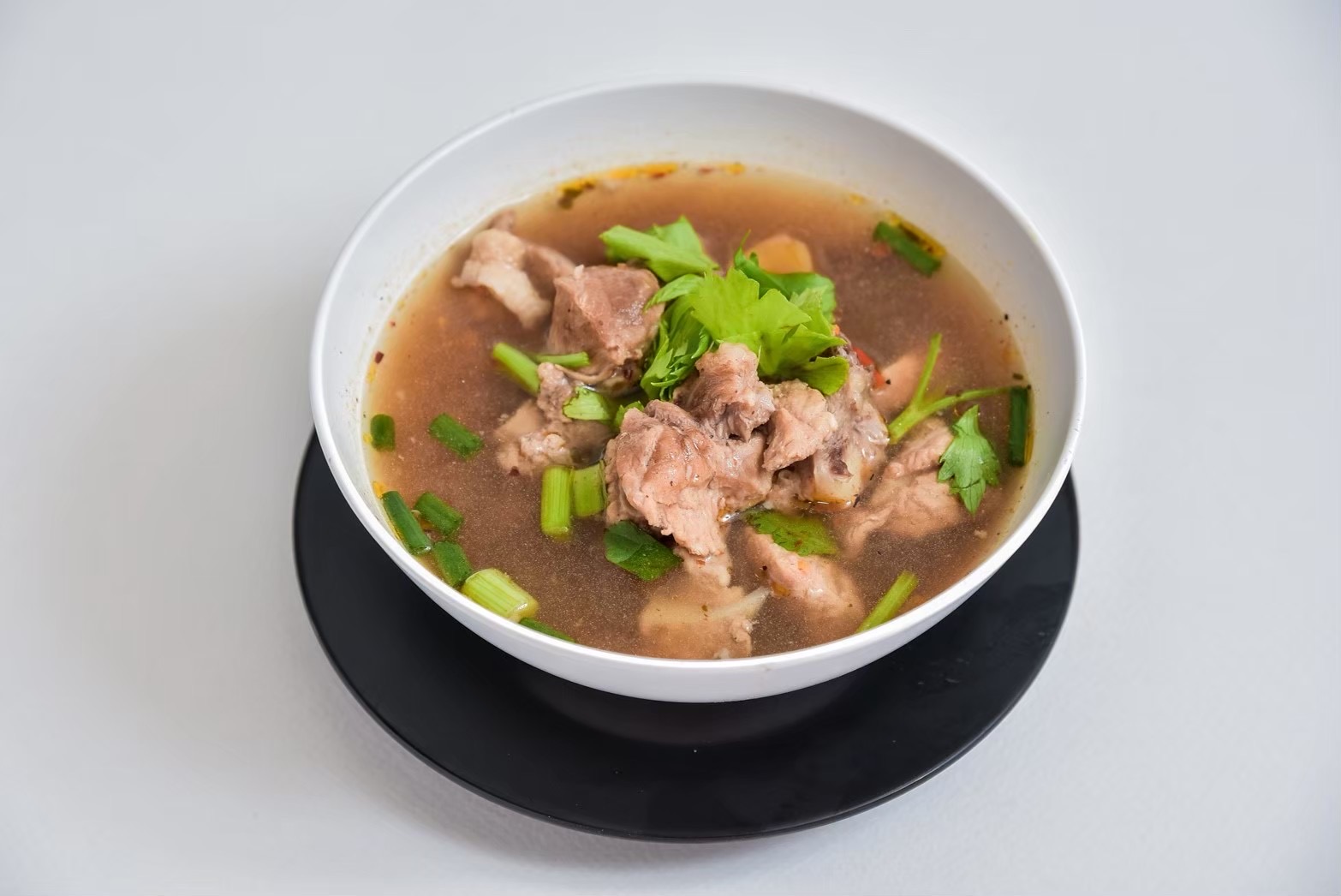 Spicy pork rib soup