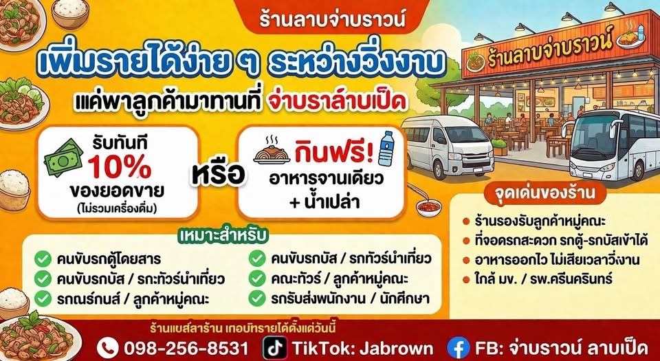 จ่าบราวน์ลาบเป็ด ตำนานความแซ่บแห่งมิตรภาพ